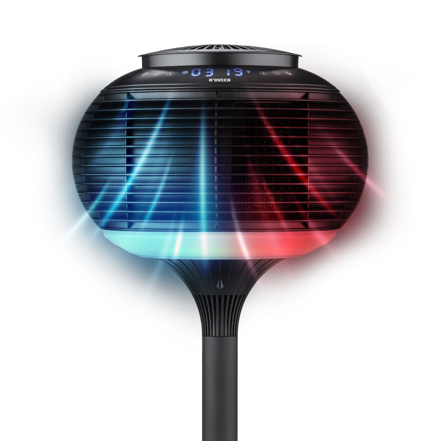 Вентилятор-торшер із функцією нагрівання 3 в 1 Noveen F780 Київ - фото 5