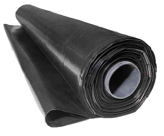 Плівка 100мкм 6*50 м первинна  поліетиленова чорна УФ стабілізована Дніпро