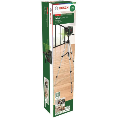 Лазерний нівелір Bosch Quigo Green, до 12м, 0.6мм/м, 1.098кг (0.603.663.C04) Вінниця - фото 9