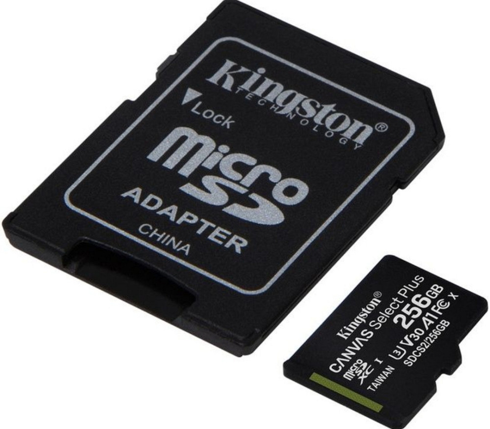 Карта пам'яті Kingston microSDXC 256GB Canvas Select Plus Class 10 UHS Київ - фото 2