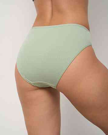 Набір жіночих трусиків тижнів батал у рубчик 7 шт Nicoletta 724156 2XL Київ