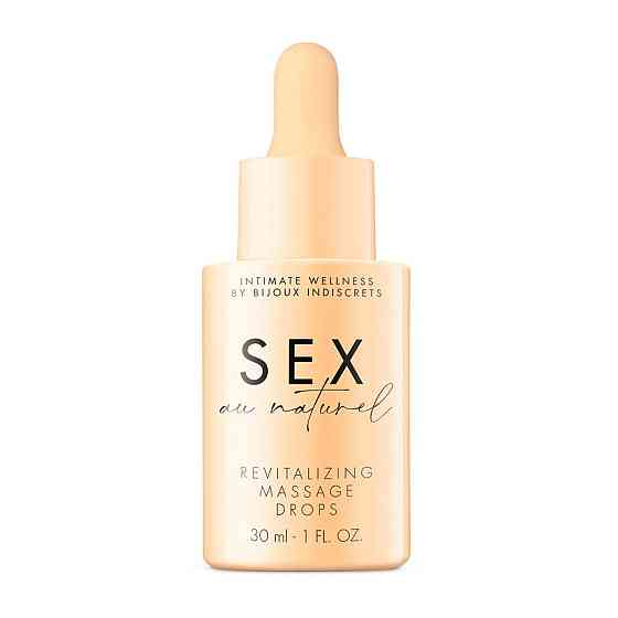 Восстанавливающие капли для массажа Bijoux Indiscrets Sex au Naturel — Revitalizing Massage Drops Sex Aura Киев
