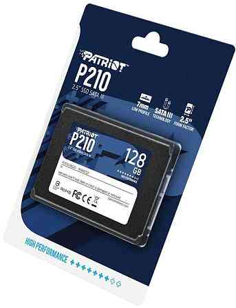 Накопичувач SSD 128 GB Patriot P210 2.5" SATAIII TLC (P210S128G25) 2.5" Харків