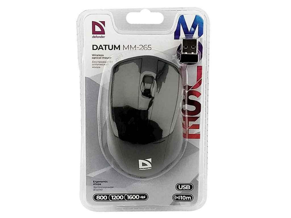 Мишка бездротова компютерна Datum MM-265 ТМ Defender Київ - фото 1