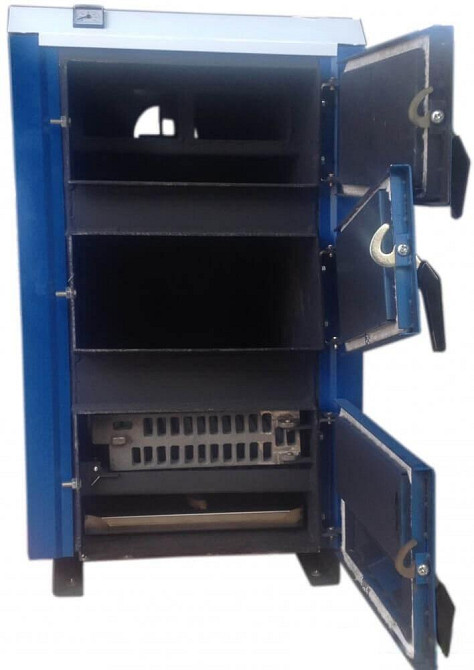 Твердотопливный котел Корди 16-20 ЕТ сталь 6 мм котел на дровах 20 кВт до 200 м2 с удлиненной топкой 52 см горение до 8 часов Тернополь - изображение 5