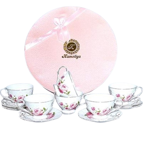 Сервіз чайний Бант 12 предметів (ч.240мл/блюдце d15см) 1711 S&T Житомир - фото 3