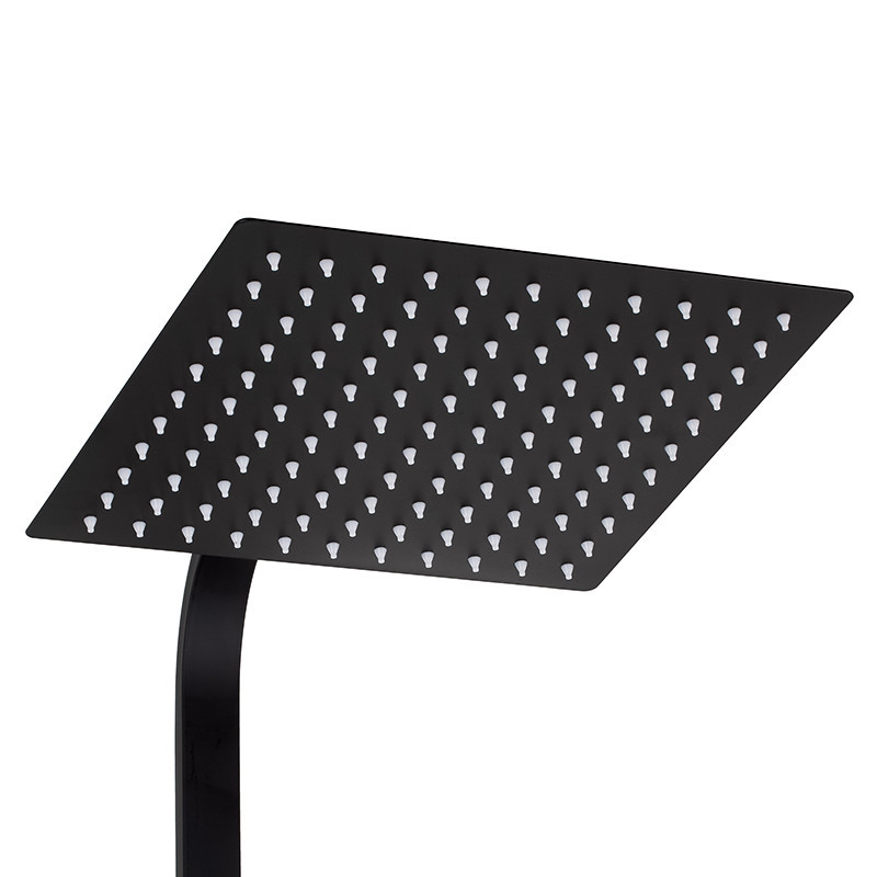 Душова колона з змішувачем Mixxus KUB-007-J Black з нержавіючої сталі SUS304 Харків - фото 2