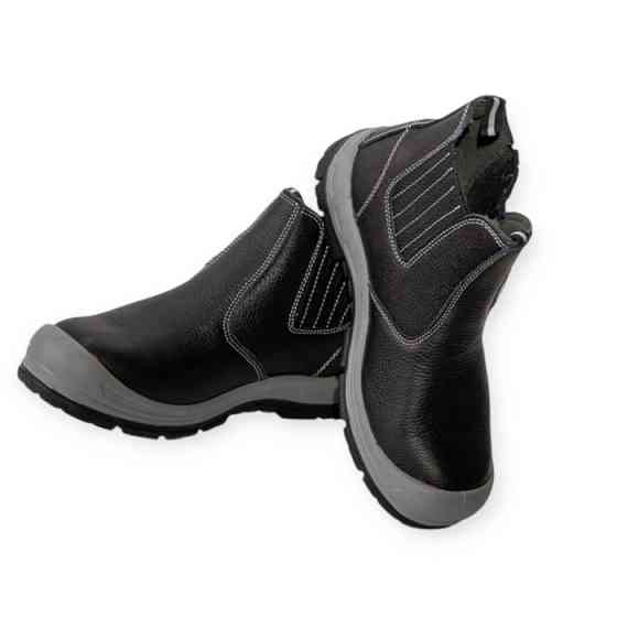 Черевики Pittsburgh захисні без шнурків, р 41 шкіра, композитний піднос, антипрокол. маслобензостій Мукачево