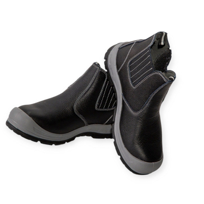 Ботинки Pittsburgh защитные без шнурков, р 41 кожа, композитный подносок, антипрокол. маслобензостой Мукачево - изображение 2