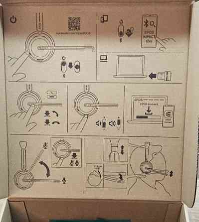 ТОП Гарнітура EPOS impact 1061 anc. Київ