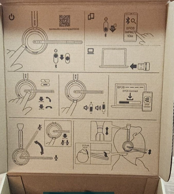 ТОП Гарнитура EPOS impact 1061 anc . Киев - изображение 1