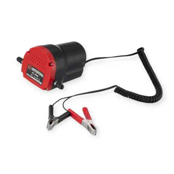 Насос для перекачування/відкачування масла з картера помповий 12в/7л/хв/80вт/штуцер 10мм/2 шланга Мукачево