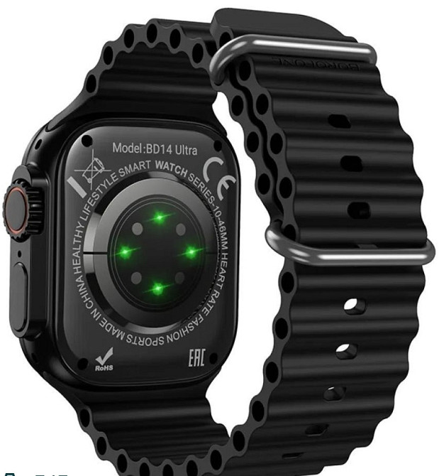 Смарт годинник BOROFONE BD14 Ultra Bluetooth дзвінки 2.01 Харків - фото 1