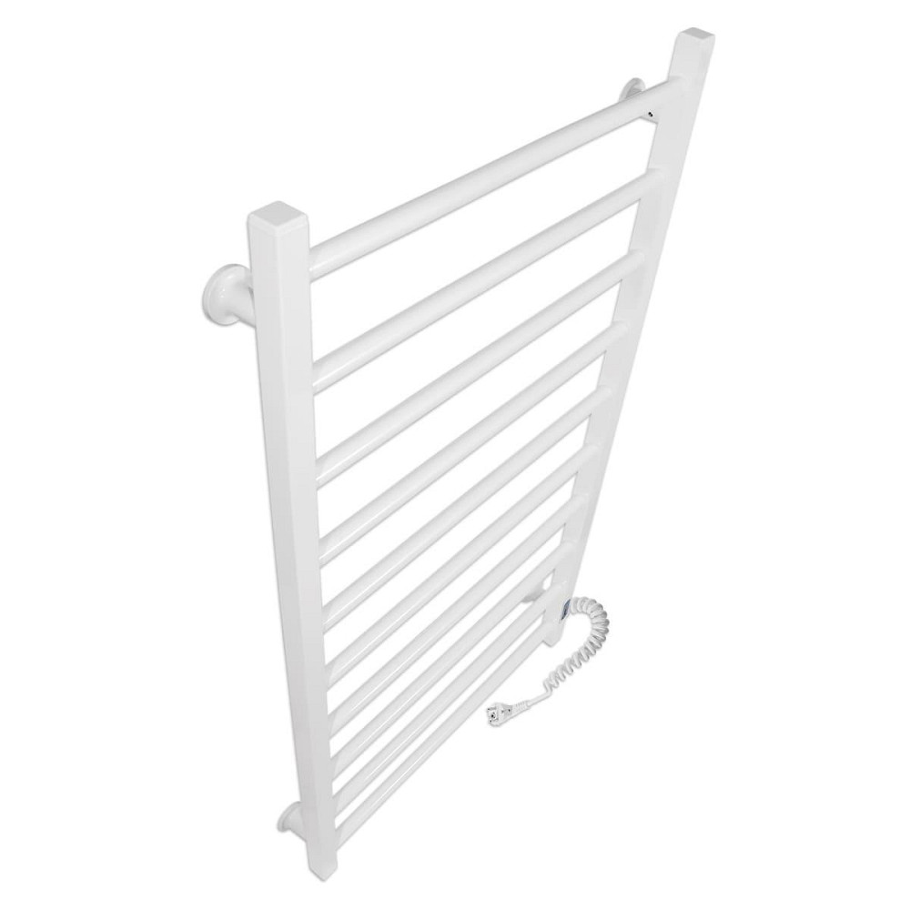 Електрича рушникосушка Laris Зебра Альфа ЧК6 500Х900 Е білий, праве підключення Київ - фото 4