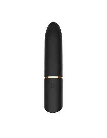 Вибропуля в виде помады Adrien Lastic Rocket черная Sex Aura Киев