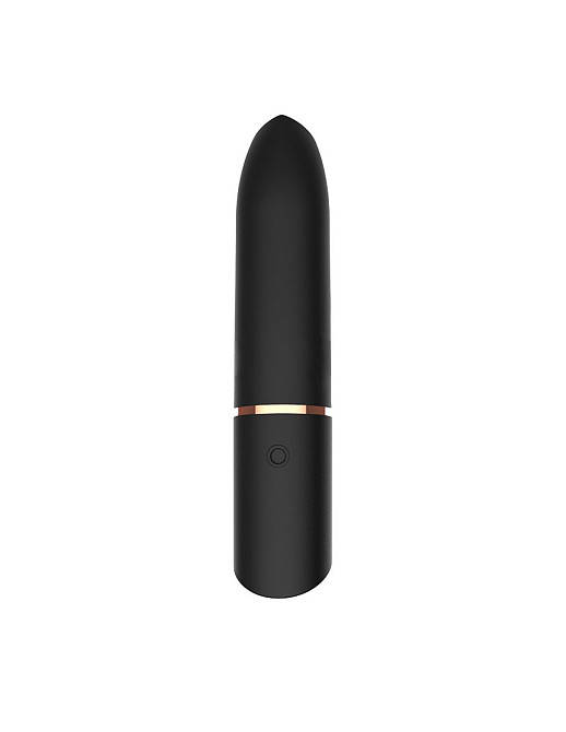 Вибропуля в виде помады Adrien Lastic Rocket черная Sex Aura Киев - изображение 1