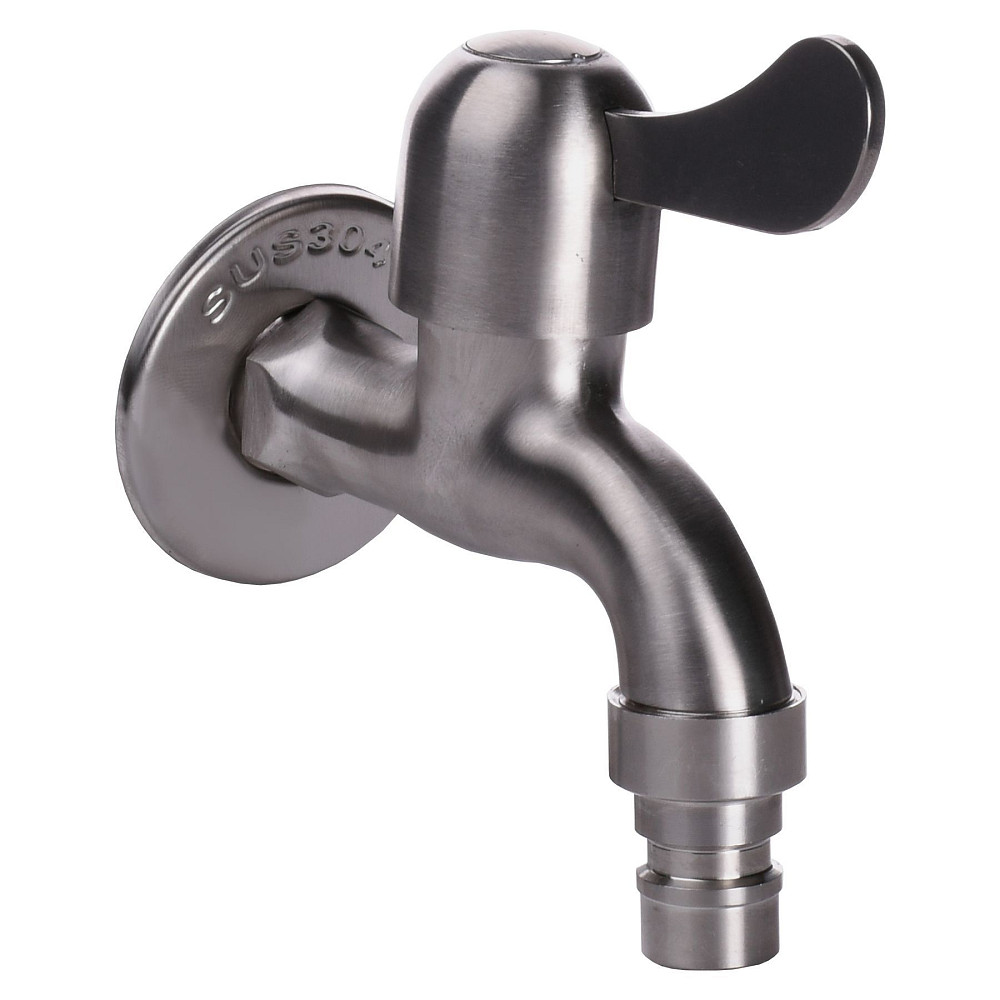 Кран кульовий для поливу Q PROFESSIONAL 1/2″ NV-QP3003 SUS304 нержавійка Тернополь - изображение 2
