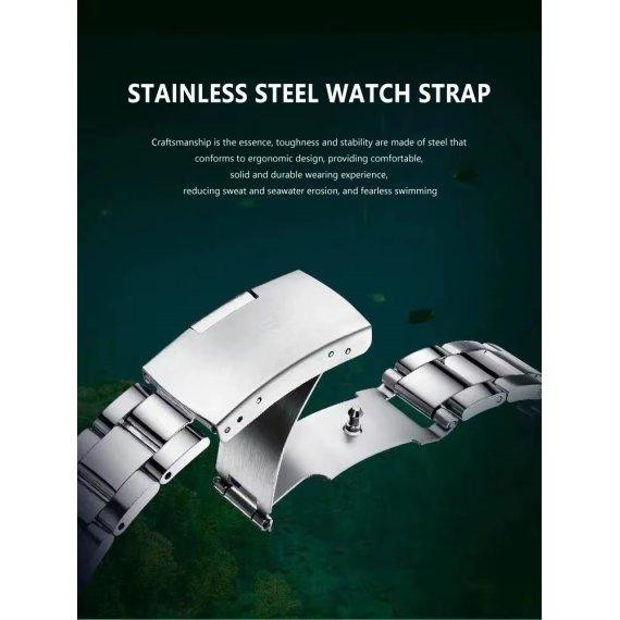 Мужские наручные часы Hemsut Zurich Blue (Серебристые) Киев - изображение 8