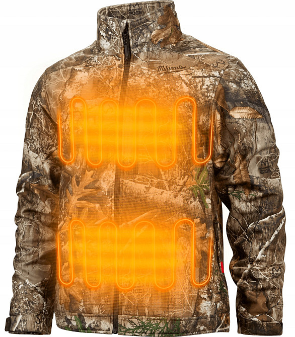 Куртка з підігрівом MILWAUKEE, M12 HJCAMO6-201(L), камуфляжна (розмір L) (+зар.пр., 1 акум.Х 2Аг) Одесса - изображение 3