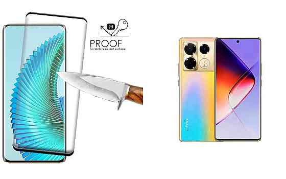 Защитное стекло HyperGlass Pro для Infinix Note 40, Note 40 Pro – максимальная чувствительность и защита Киев