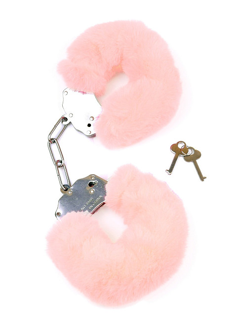 Наручники - Fetish Boss Series Furry Cuffs Light Pink Sex Aura Киев - изображение 1