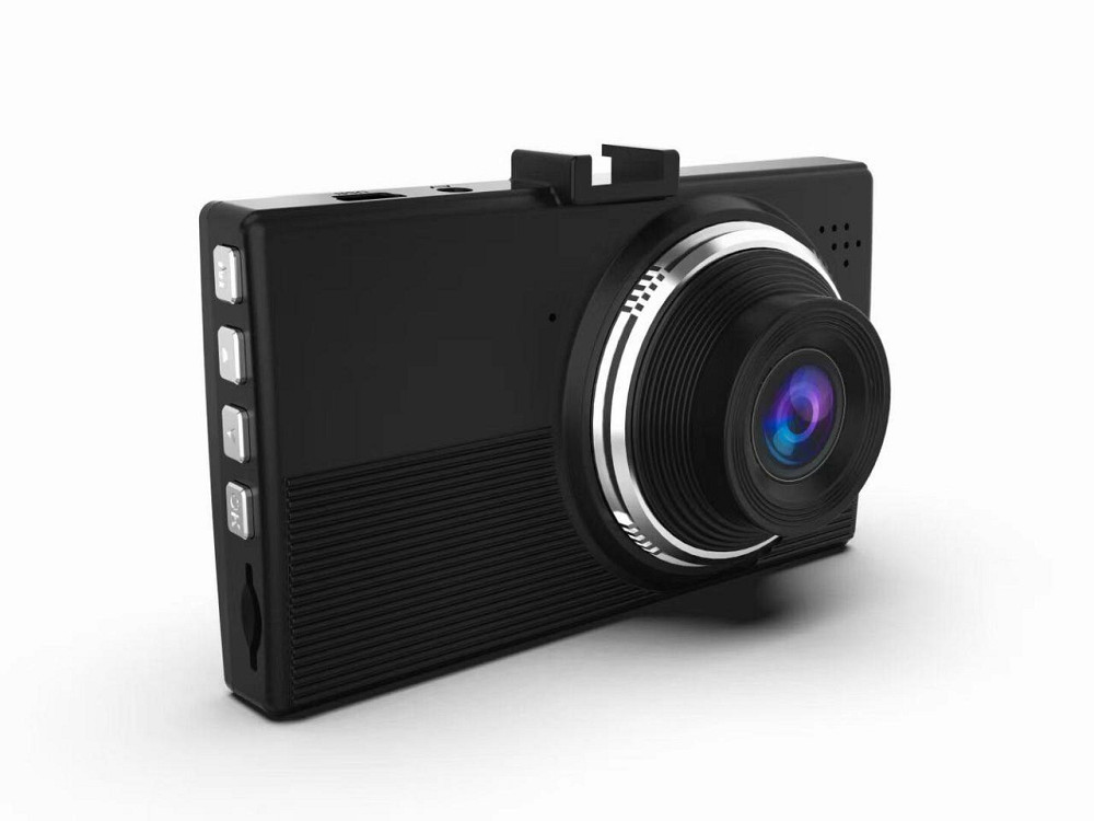 Автомобильный видеорегистратор DVR T706 (2 камеры) 1080P экран 3.5 дюйма Киев - изображение 1