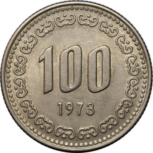 Південна Корея 100 воне, 1970-1982 (БГ) Полтава - фото 1