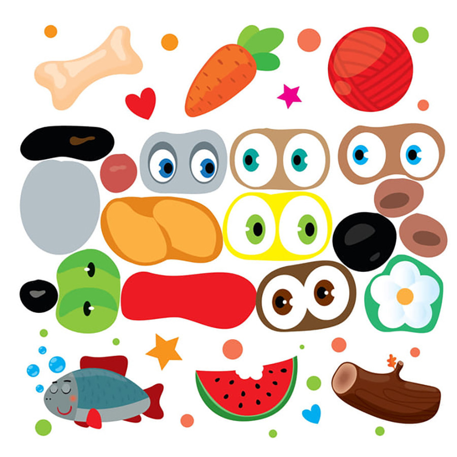 Дитяча збірка книжок "Збери картинку" Книжковий Хмарочос 379532 з наклейками Вінниця - фото 4