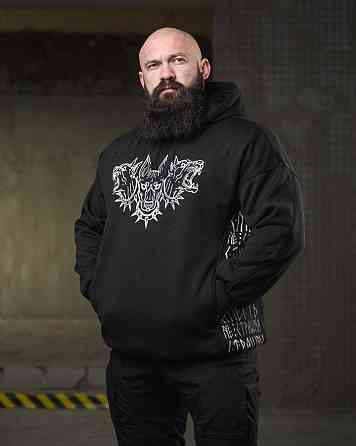 Тепла худі ghetto doberman НП4856 Київ