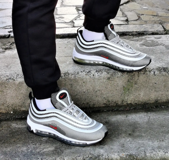 Мужские Кроссовки Nike 97 Серые Найк с Рефлективом (размеры: 43,44) Видео Обзор Днепр