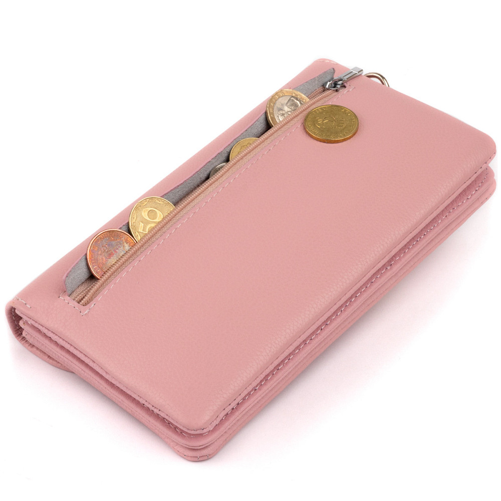 Клатч из кожи женский ST Leather 19323 Розовый Киев - изображение 8