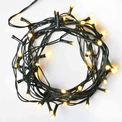 Гирлянда YES! Fun Нить 70 LED Тепло-белая 4.9 м 8 режимов Мерцание (974835) Винница