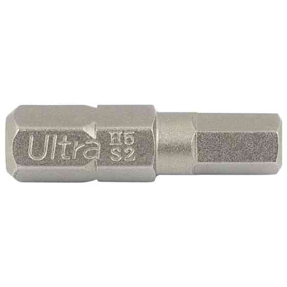 Біти HEX 5×25мм 1⁄4" 10 шт S2 (блістер) ULTRA (4015002) Київ