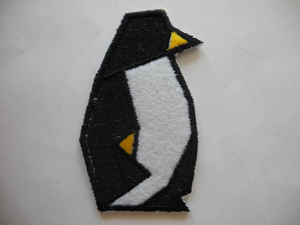 Нашивка Пингвин (оригами) Запоріжжя - фото 1