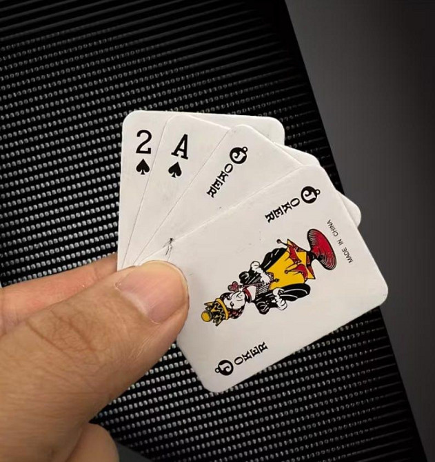 Міні набір гральних карт у коробці, 1 комплект Київ - фото 4