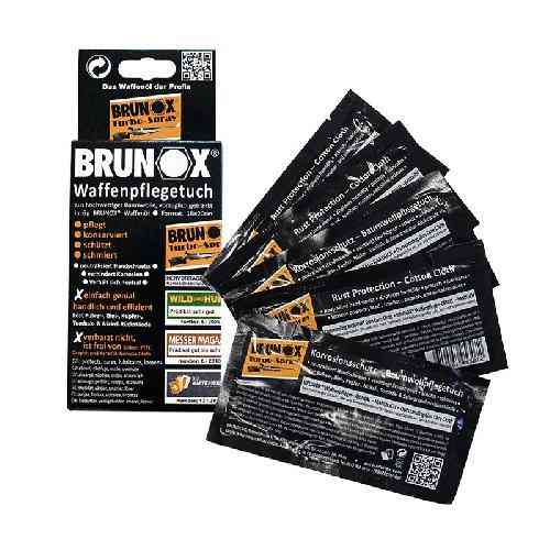 Промаслені серветки для очищення і змащення зброї Brunox Gun Care 5шт Київ