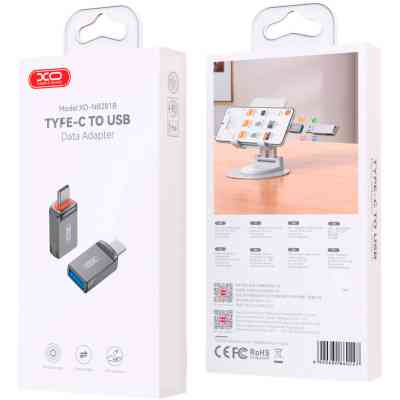 Перехідник OTG USB to USB-C XO (NB281B-СA.tranish) Вінниця