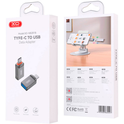Перехідник OTG USB to USB-C XO (NB281B-СA.tranish) Вінниця - фото 4