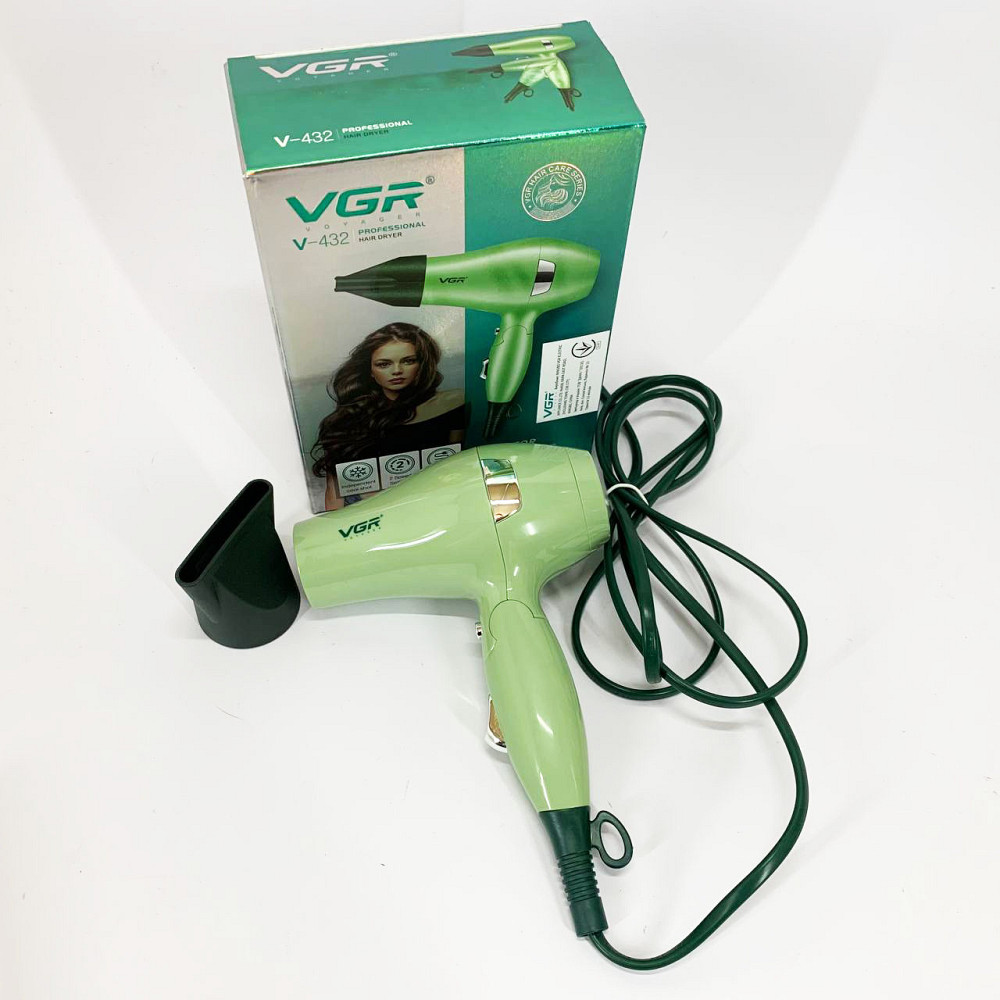 Електричний фен для гладкого волосся VGR, Зручний надійний фен для волосся Сучасний US-55 Львів - фото 2