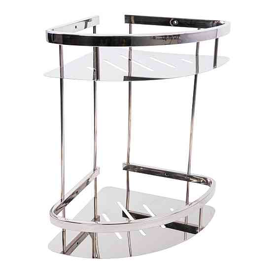 Поличка в ванну кімнату VALESO 2203-2b-9 Gb на 2 яруса Коломия