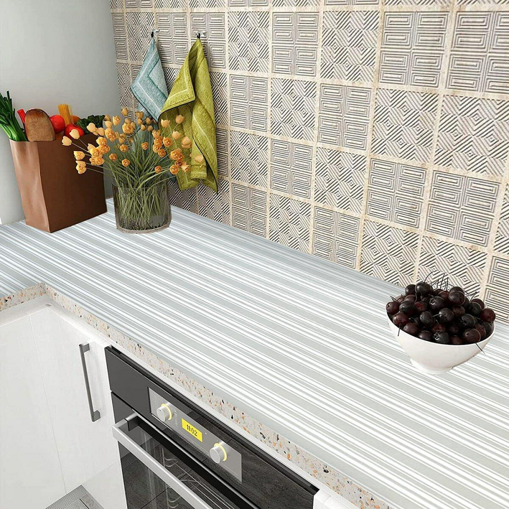 Самоклеющаяся пленка 0,45х10м х 0,07мм Белый дым SW-00001211 Днепр - изображение 5