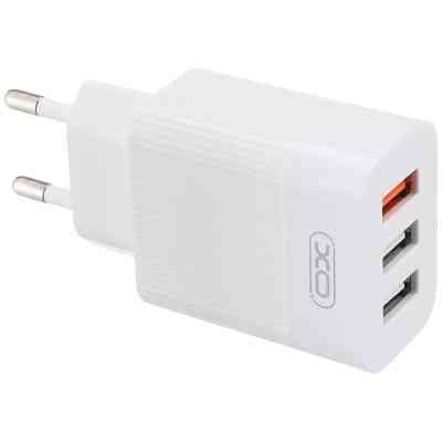 Зарядний пристрій XO L72 QC3.0 3USB +micro (XO-L72-MCR) Вінниця