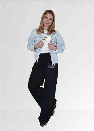 Брюки палаццо cotton Q 01091-2 46-48 Киев