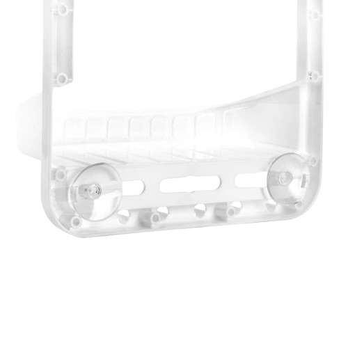 Полиця у ванну кімнату біла 2 полиці (12) Житомир