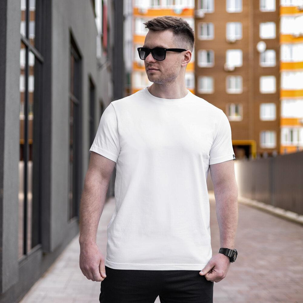 Чоловіча футболка біла Pobedov Peremoga Київ - фото 6