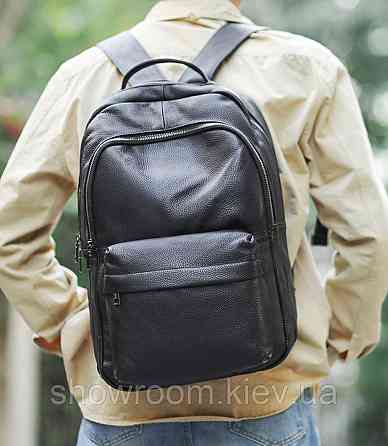 Чоловічий шкіряний міський рюкзак Leather Collection (332) Київ