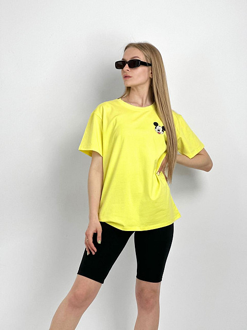 Женский комплект с футболкой и велосипедками Active Киев - изображение 3