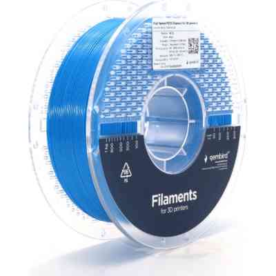 Пластик для 3D-принтера Gembird PETG High Speed, 1.75 мм, 1 кг, blue (3DP-PETG1.75HY-01-B) Вінниця