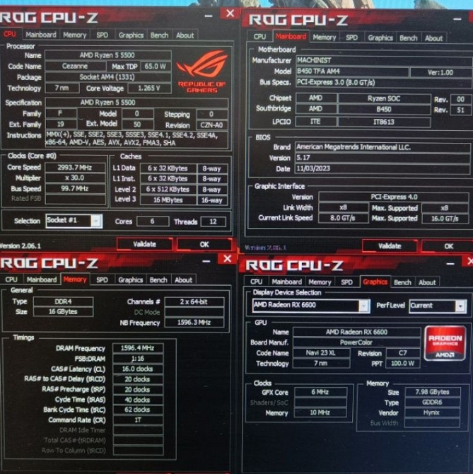Ігровий ПК | Комп'ютер Ryzen 5 5500 | 16Gb | RX 6600. Харків - фото 2