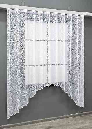 Кухонна арка VR-Textil № 000к жакард білий 310х185 см (51-260) Київ